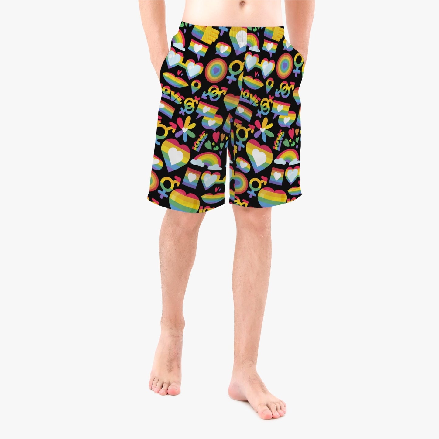 LGBTQIA+ Queer Pride Sassy Pants Boardshorts