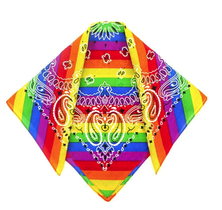 Bandana - LGBTQIA+ Queer Rainbow Bandana