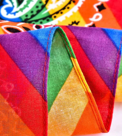 Bandana - LGBTQIA+ Queer Rainbow Bandana