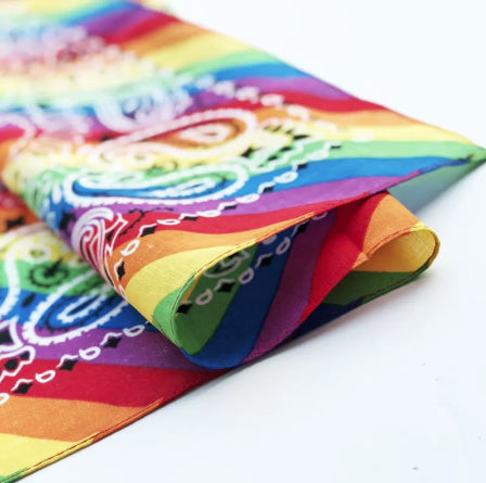 Bandana - LGBTQIA+ Queer Rainbow Bandana