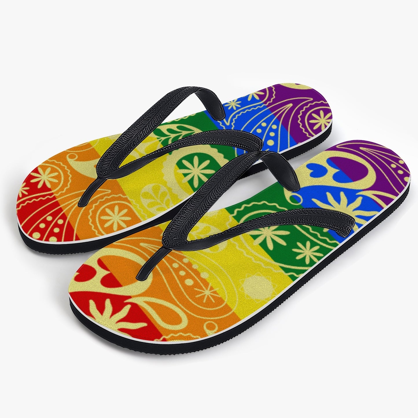 LGBTQIA+ Queer Paisley Gay Thongs