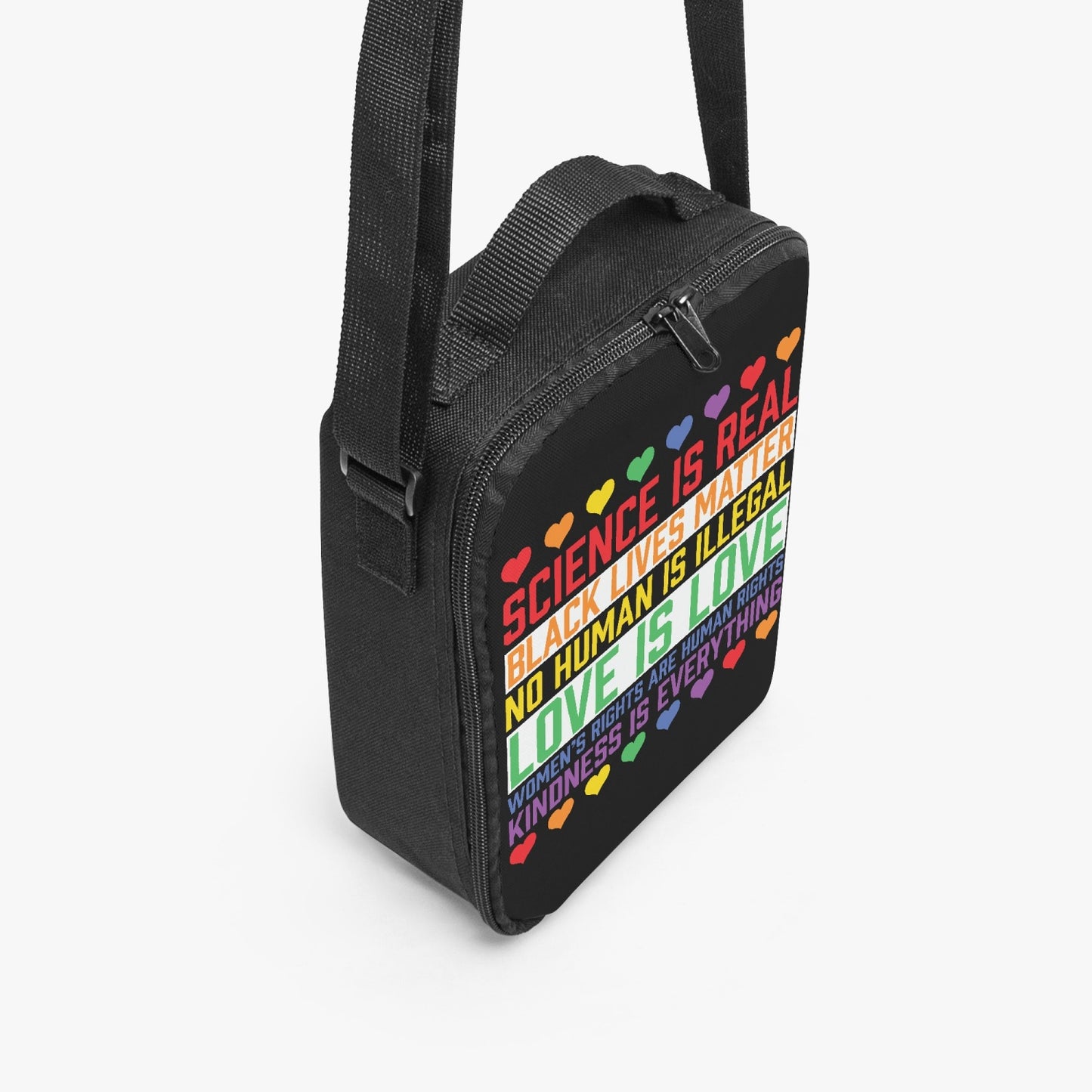 LGBTQIA+ Queer All for Love Insulated Cooler Lunch Bag - Small