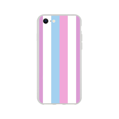 Mobile Phone Case - Bi-Gender Pride Flag Flexi Phone Case - LGBTQIA+ Queer