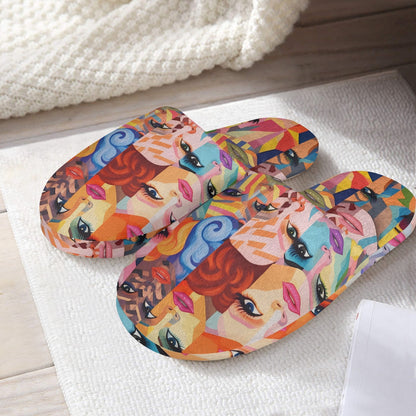 LGBTQIA+ Queer Classic Cotton Dreamy Queens Slippers