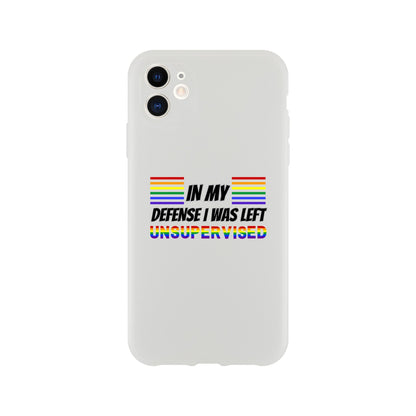 Phone Case - In My Defence - IPhone Case - Samsung Case - Clear - Flexi - Bio - Slim - Tough - LGBTQIA+ Mobile Phone Cases