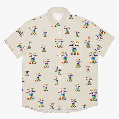 LGBTQIA+ Queer The Goat Hawaiian Shirt