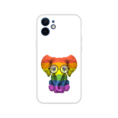 Mobile Phone Case - Baby Pride Elephant Flexi Phone Case