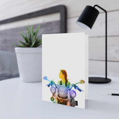 Blank Greeting Card - Rainbow Daze - LGBTQIA+ Queer Pride Blank Greeting Card