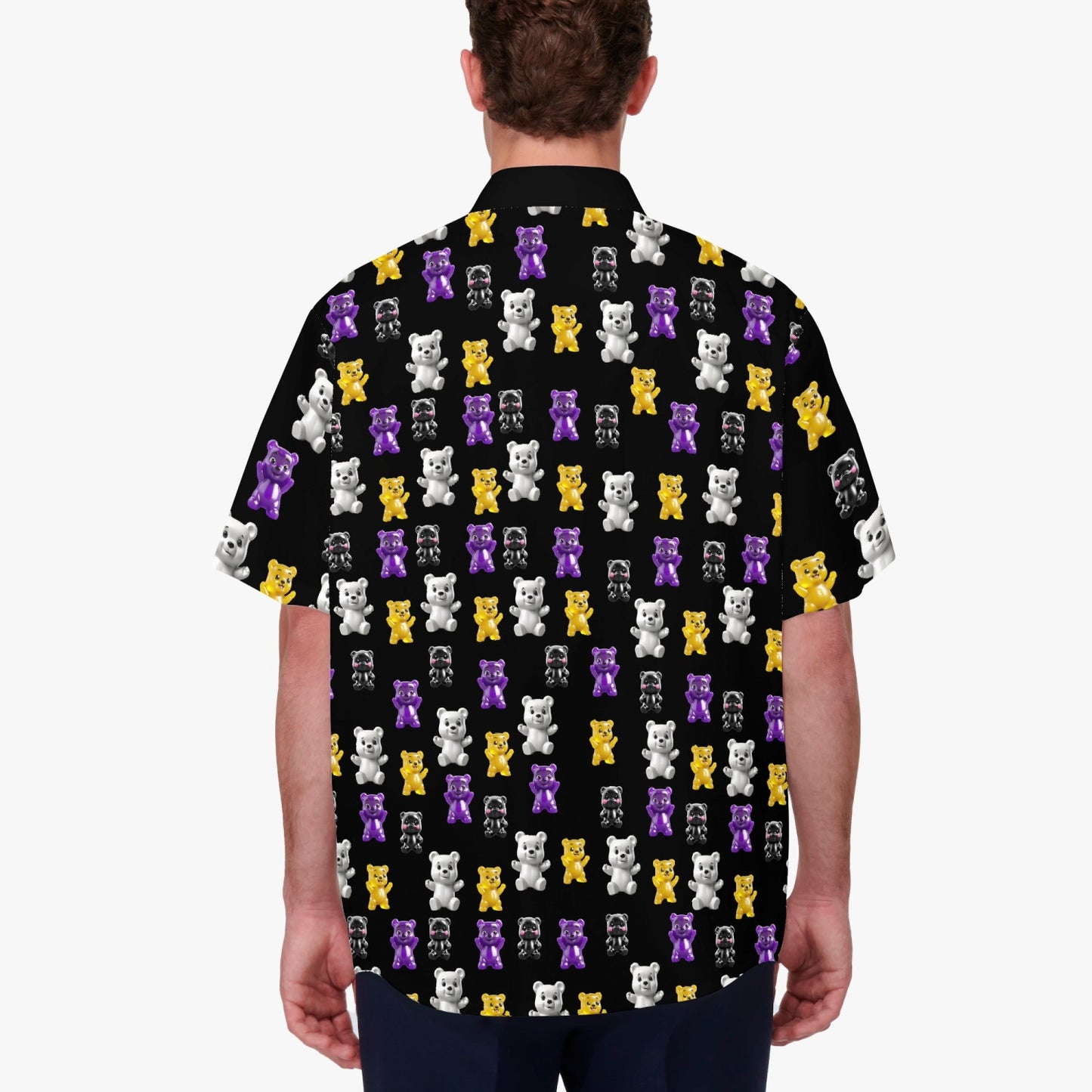 LGBTQIA+ Queer Enby Pride Bears Hawaiian Shirt