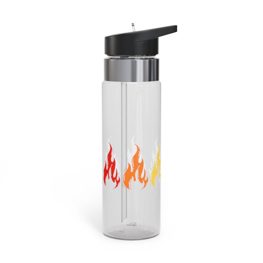 Drink Bottle - Pride Flame Sports Bottle