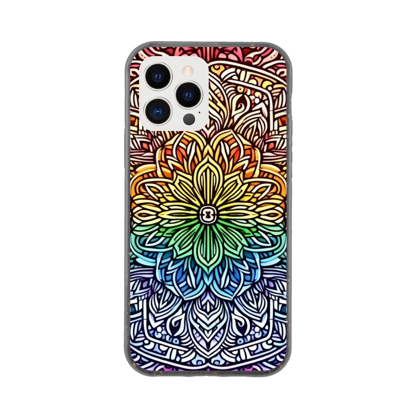 Mobile Phone Case - Stained Glass Pride Shield - IPhone Case - Samsung Case - Clear - Flexi - Bio - Slim - Tough - LGBTQIA+ Mobile Phone Cases