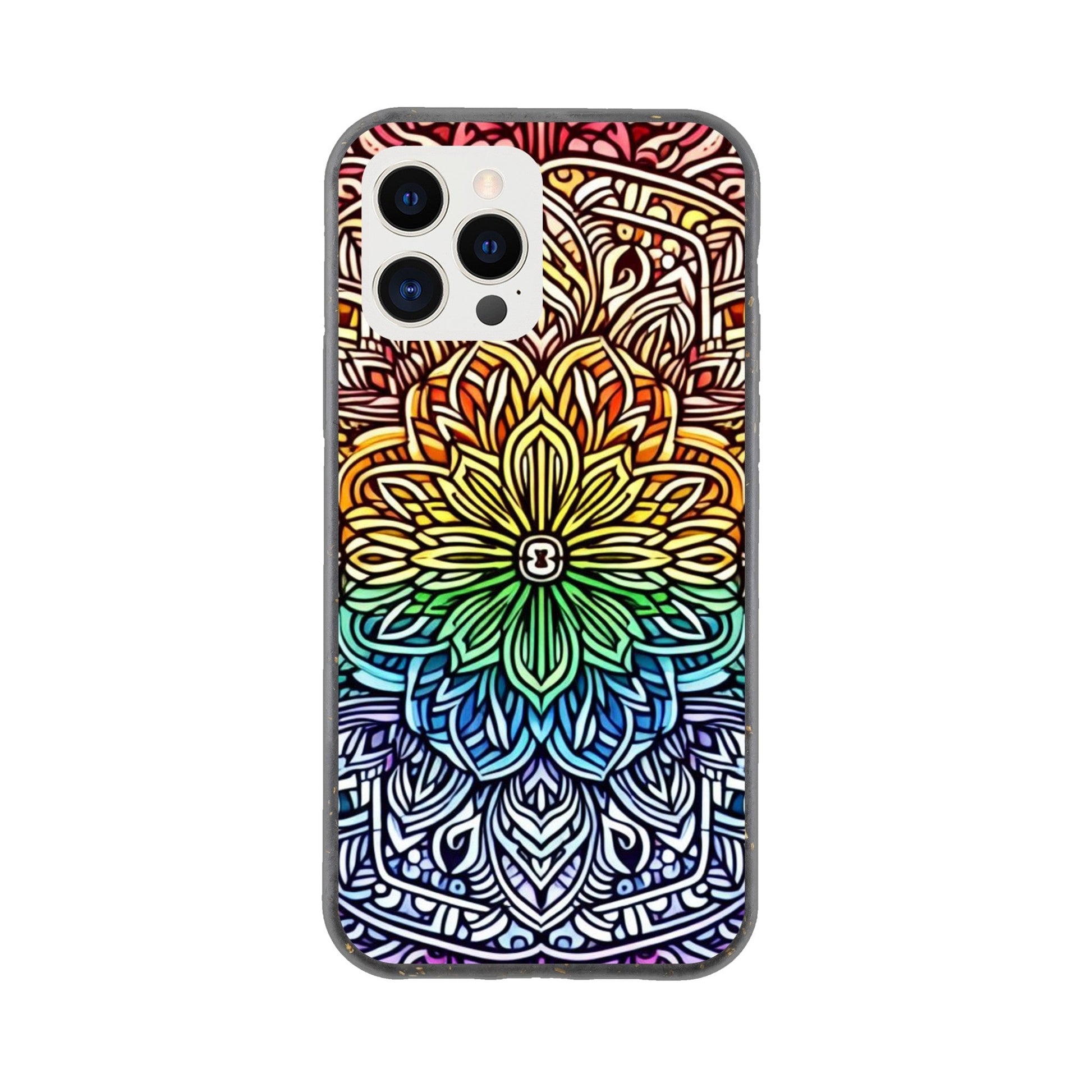 Mobile Phone Case - Stained Glass Pride Shield - IPhone Case - Samsung Case - Clear - Flexi - Bio - Slim - Tough - LGBTQIA+ Mobile Phone Cases