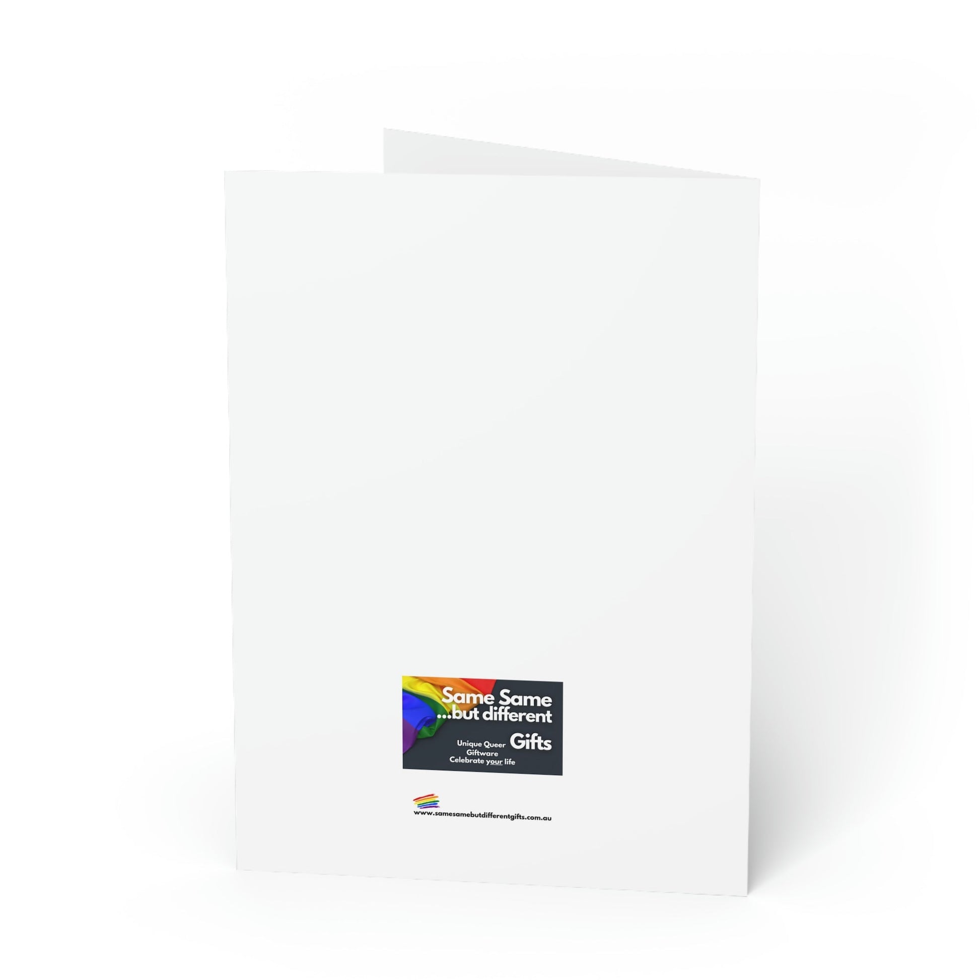 Blank Greeting Card - Little Lovers - LGBTQIA+ Queer Pride Blank Greeting Card