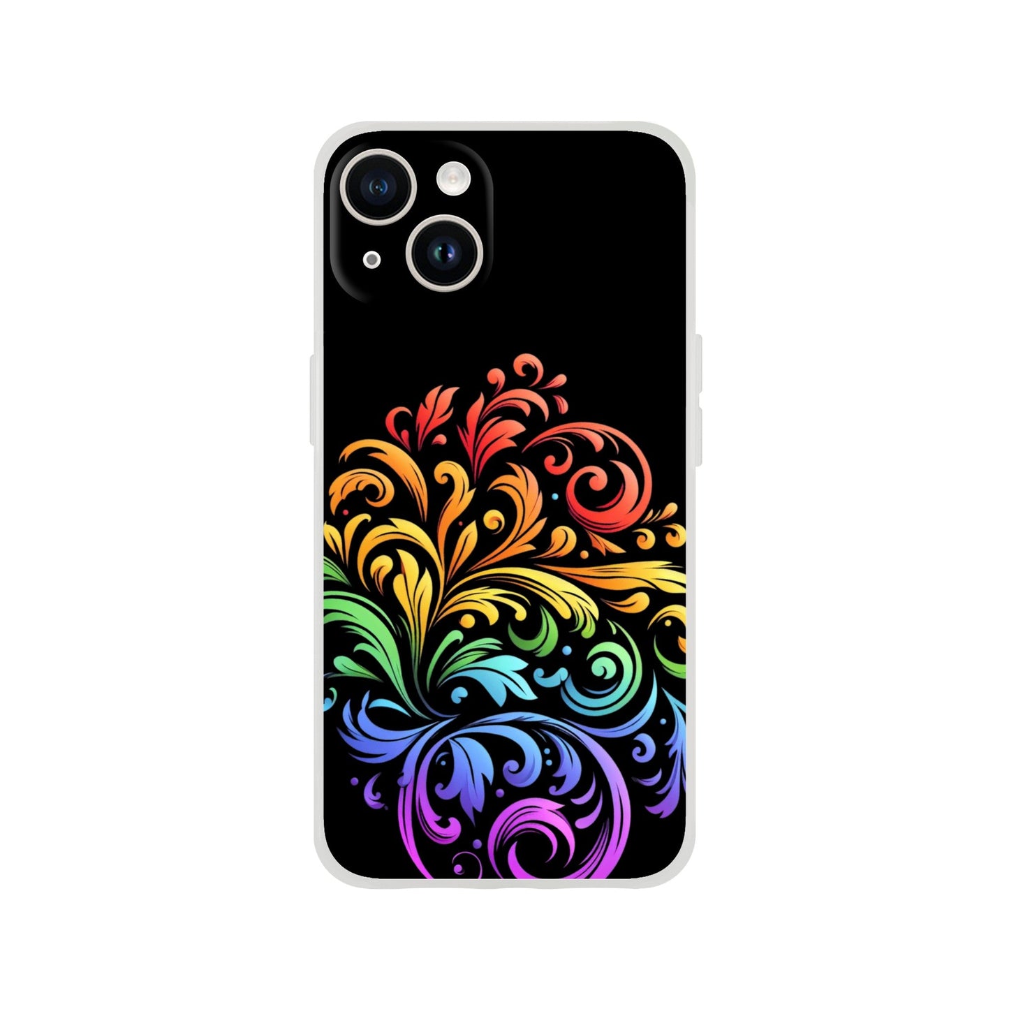 Mobile Phone Case - Pride Ferns- IPhone Case - Samsung Case - Clear - Flexi - Bio - Slim - Tough - LGBTQIA+ Mobile Phone Cases