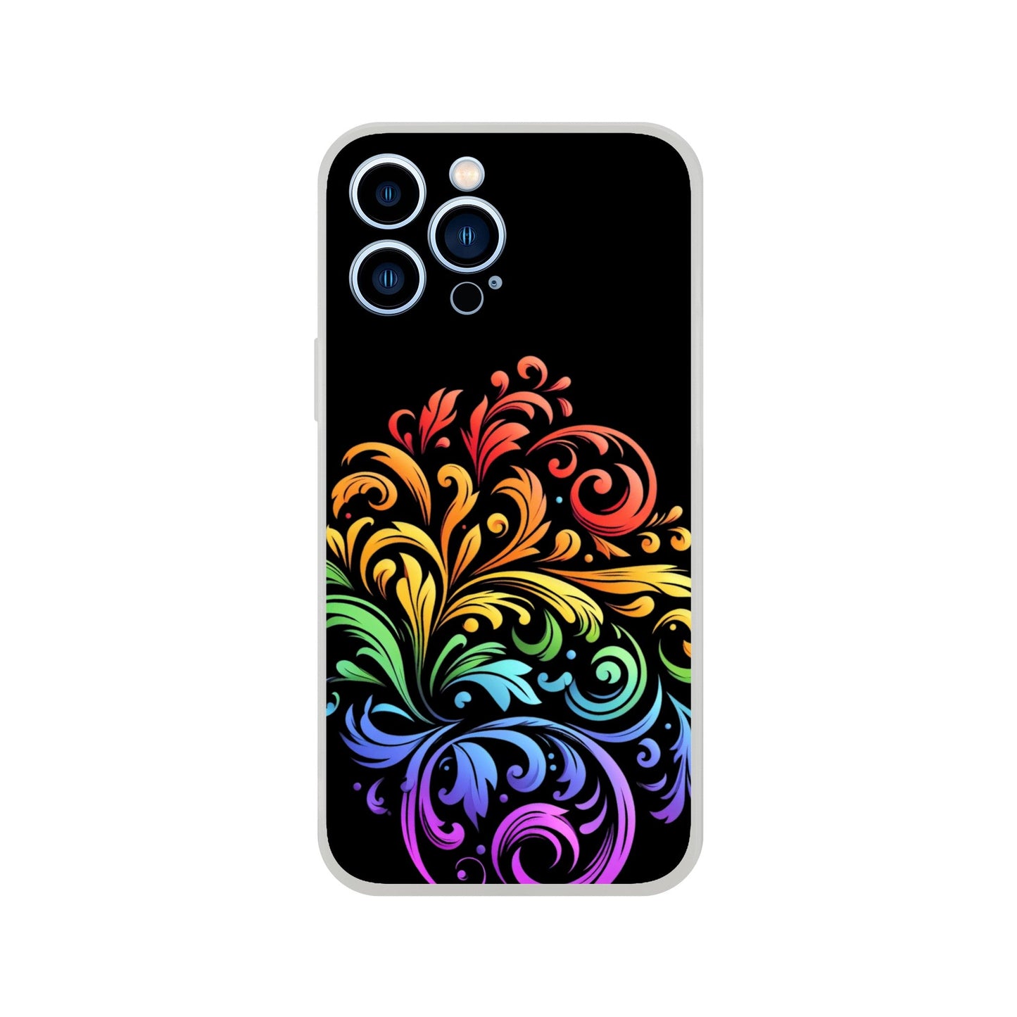 Mobile Phone Case - Pride Ferns- IPhone Case - Samsung Case - Clear - Flexi - Bio - Slim - Tough - LGBTQIA+ Mobile Phone Cases