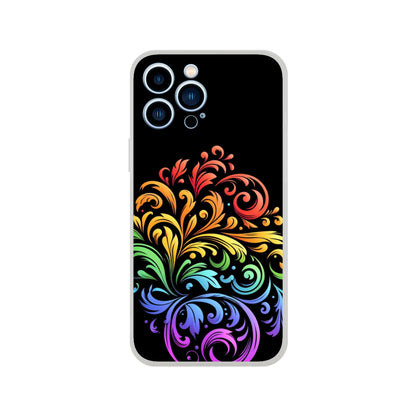 Mobile Phone Case - Pride Ferns- IPhone Case - Samsung Case - Clear - Flexi - Bio - Slim - Tough - LGBTQIA+ Mobile Phone Cases