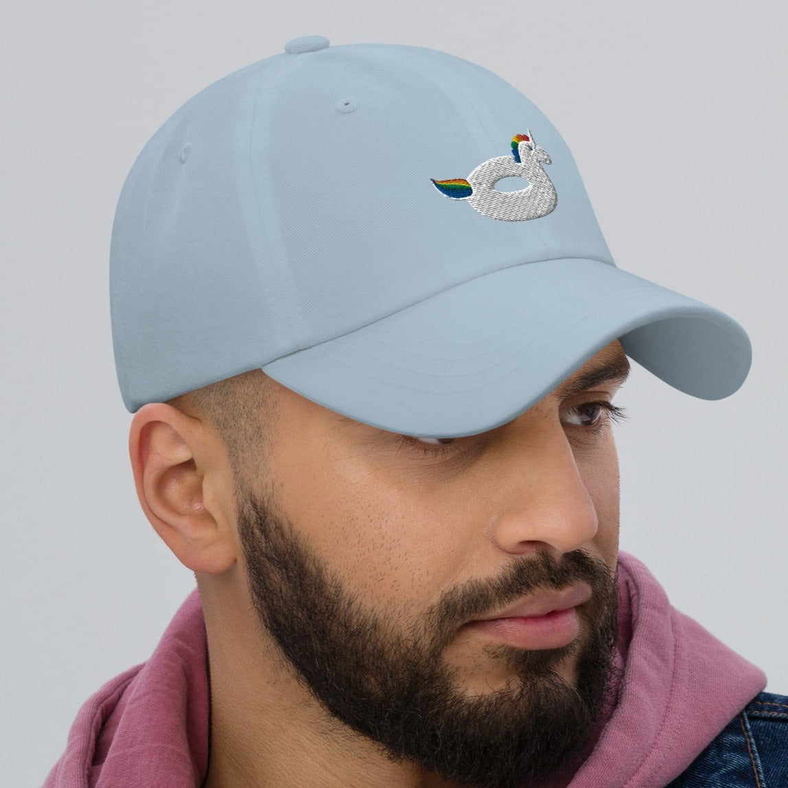 Gay Unicorn Float Dad Hat