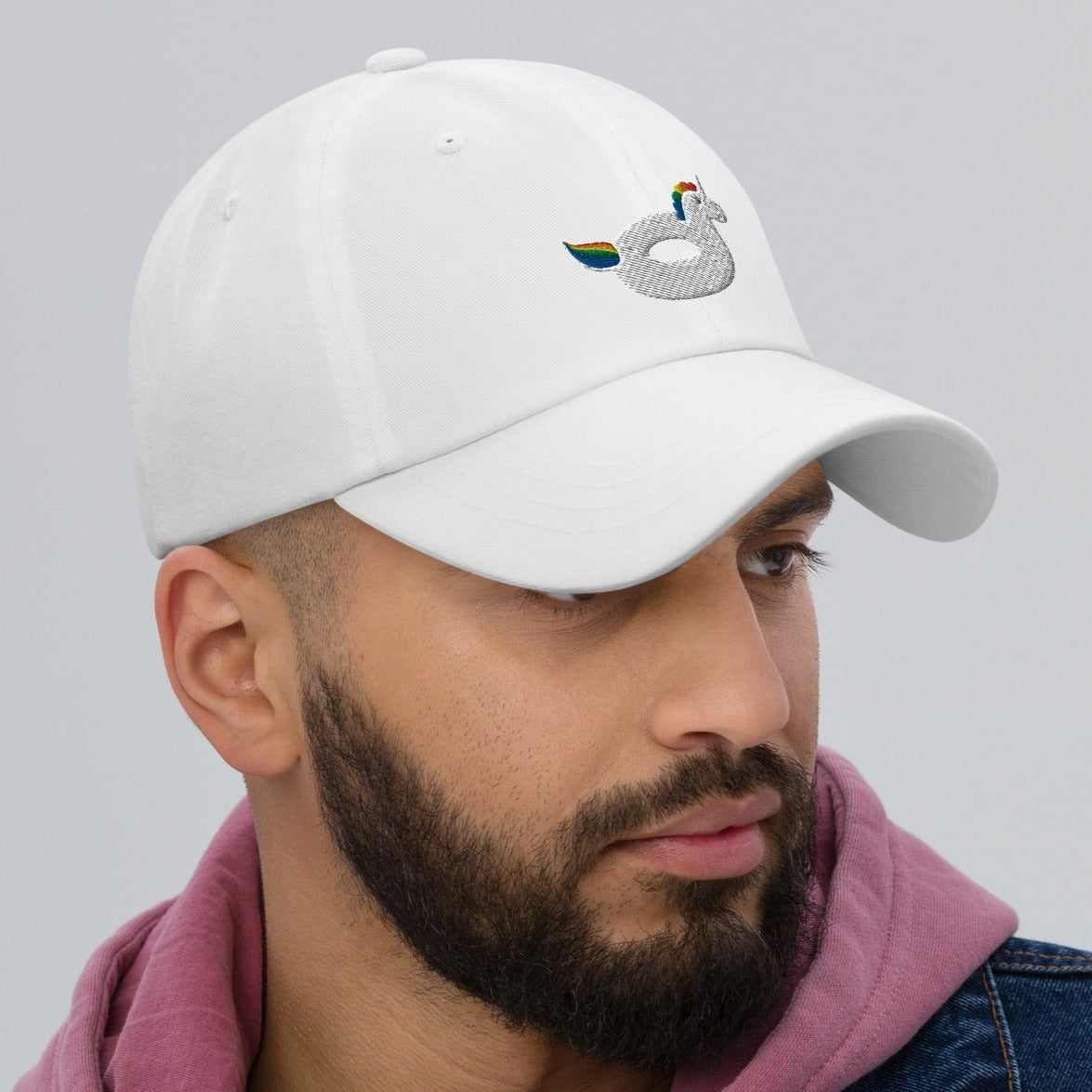 Gay Unicorn Float Dad Hat