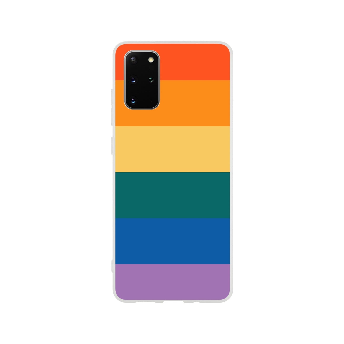 Mobile Phone Case - Retro Flag Flexi Phone Case - LGBTQIA+ Queer