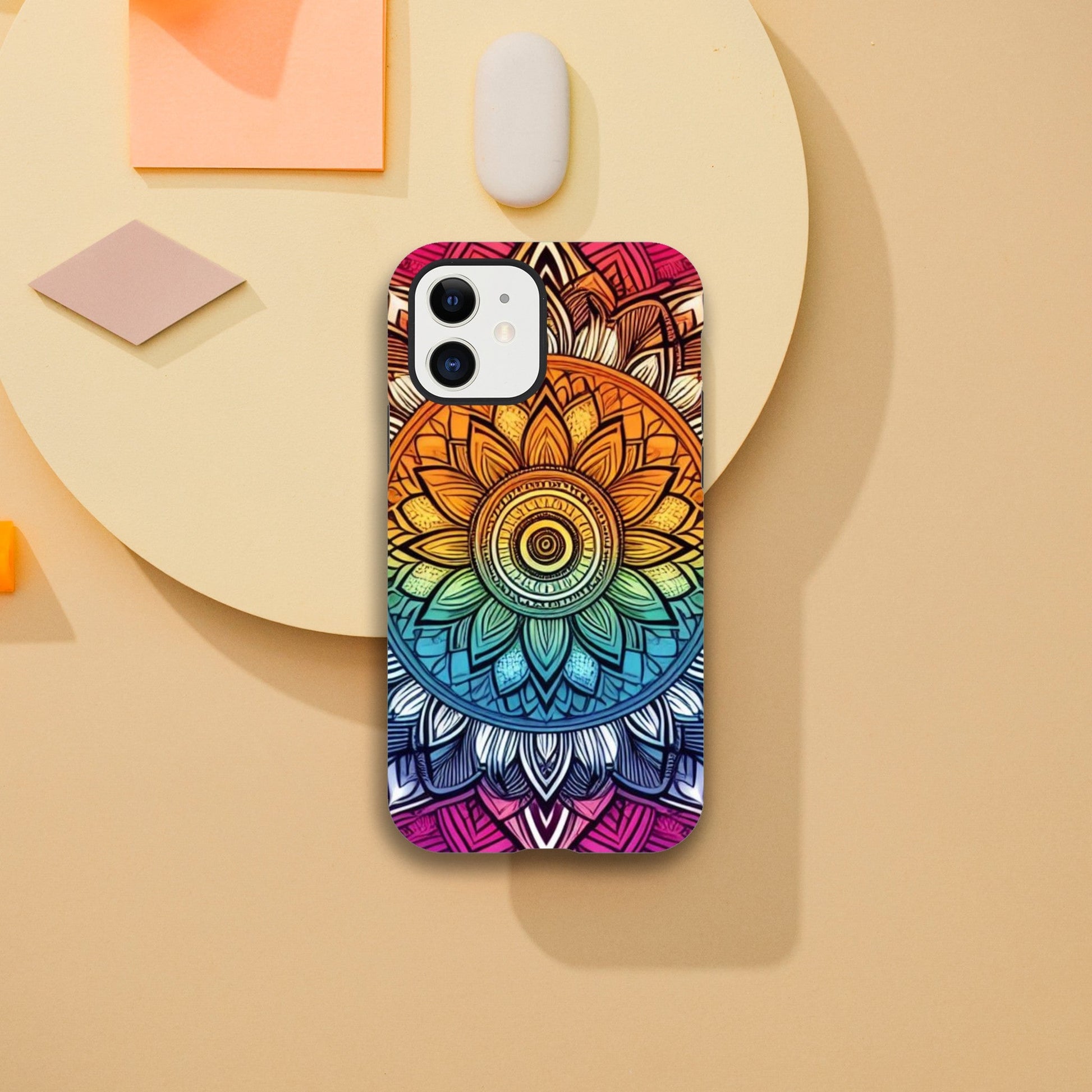 Mobile Phone Cases - Tribal Pride Drum - IPhone Case - Samsung Case - Clear - Flexi - Bio - Slim - Tough - LGBTQIA+ Mobile Phone Cases