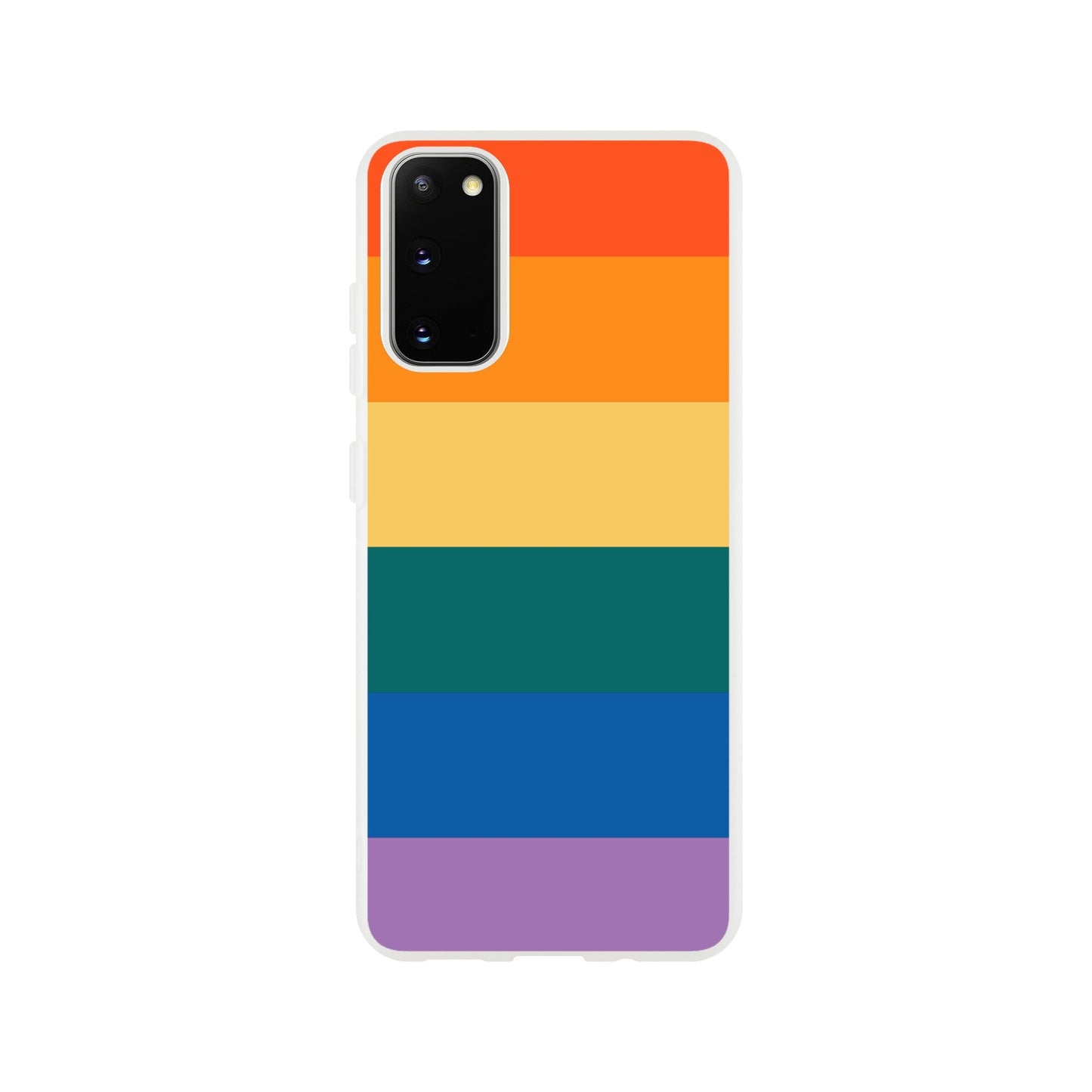 Mobile Phone Case - Retro Flag Flexi Phone Case - LGBTQIA+ Queer