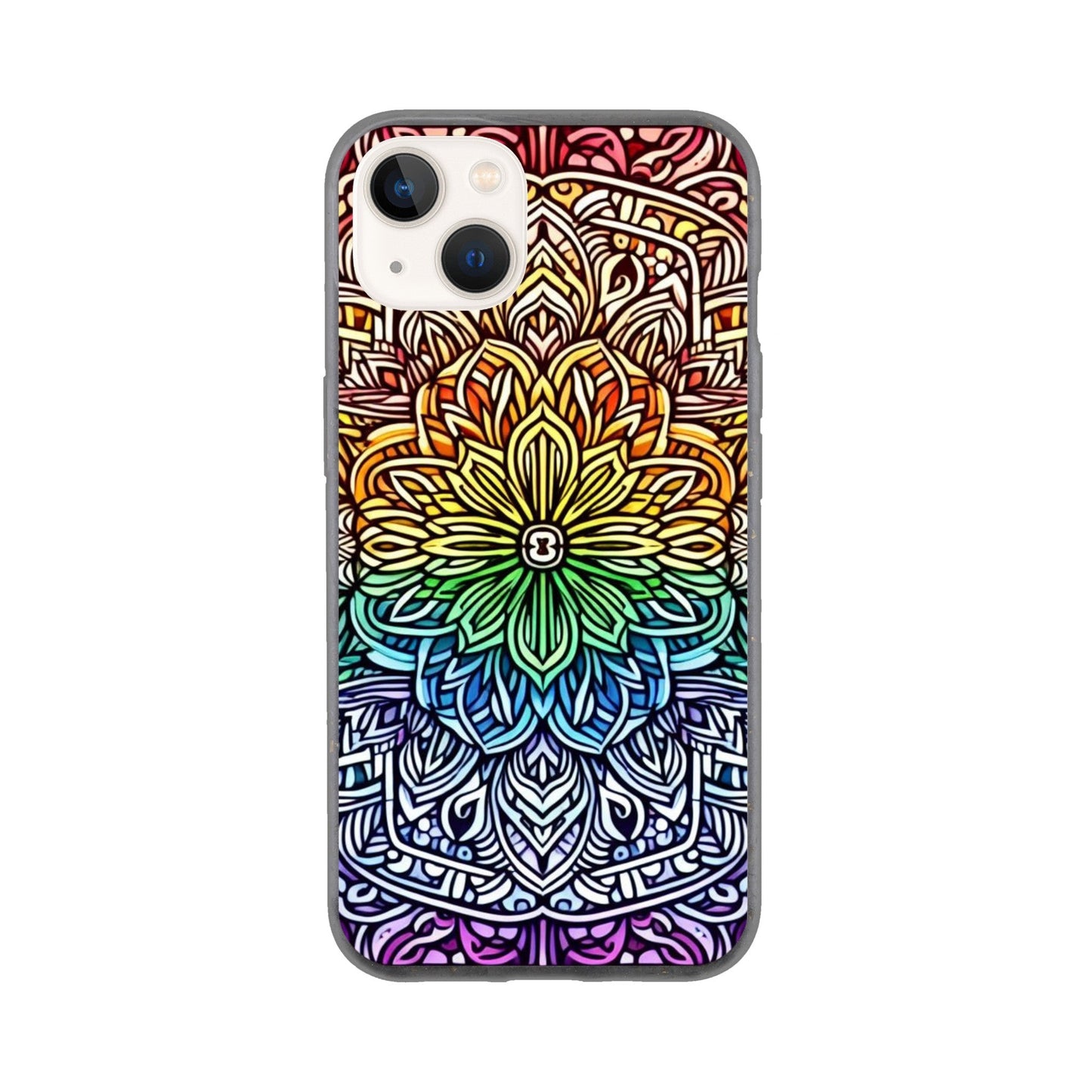 Mobile Phone Case - Stained Glass Pride Shield - IPhone Case - Samsung Case - Clear - Flexi - Bio - Slim - Tough - LGBTQIA+ Mobile Phone Cases