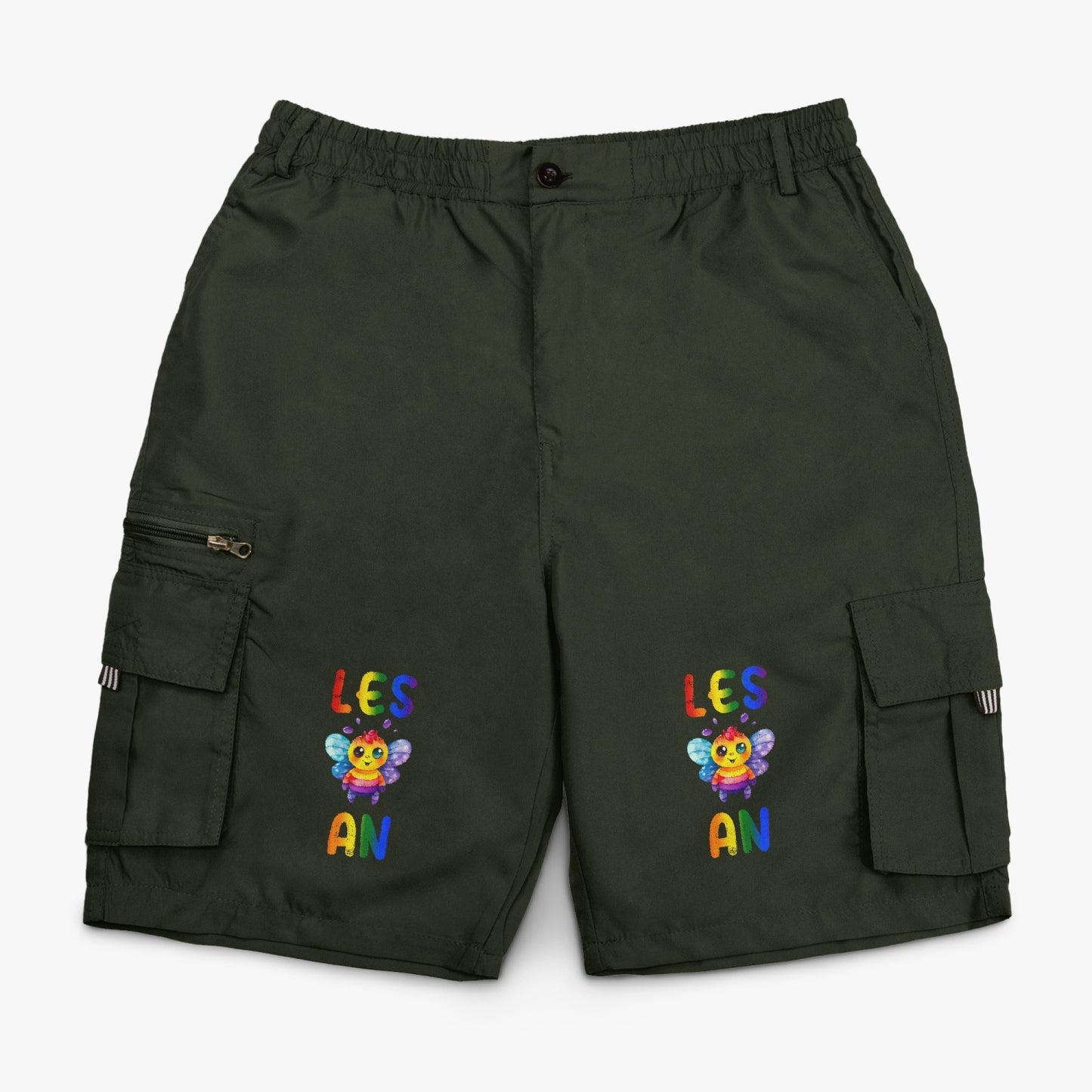 LGBTQIA+ Queer Les Bee An Cargo Shorts