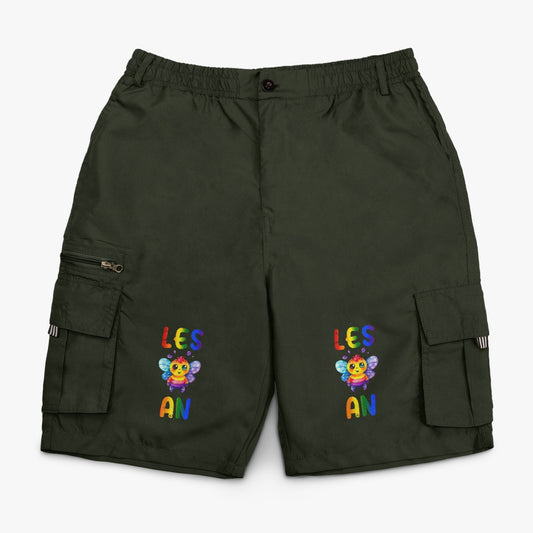 LGBTQIA+ Queer Les Bee An Cargo Shorts