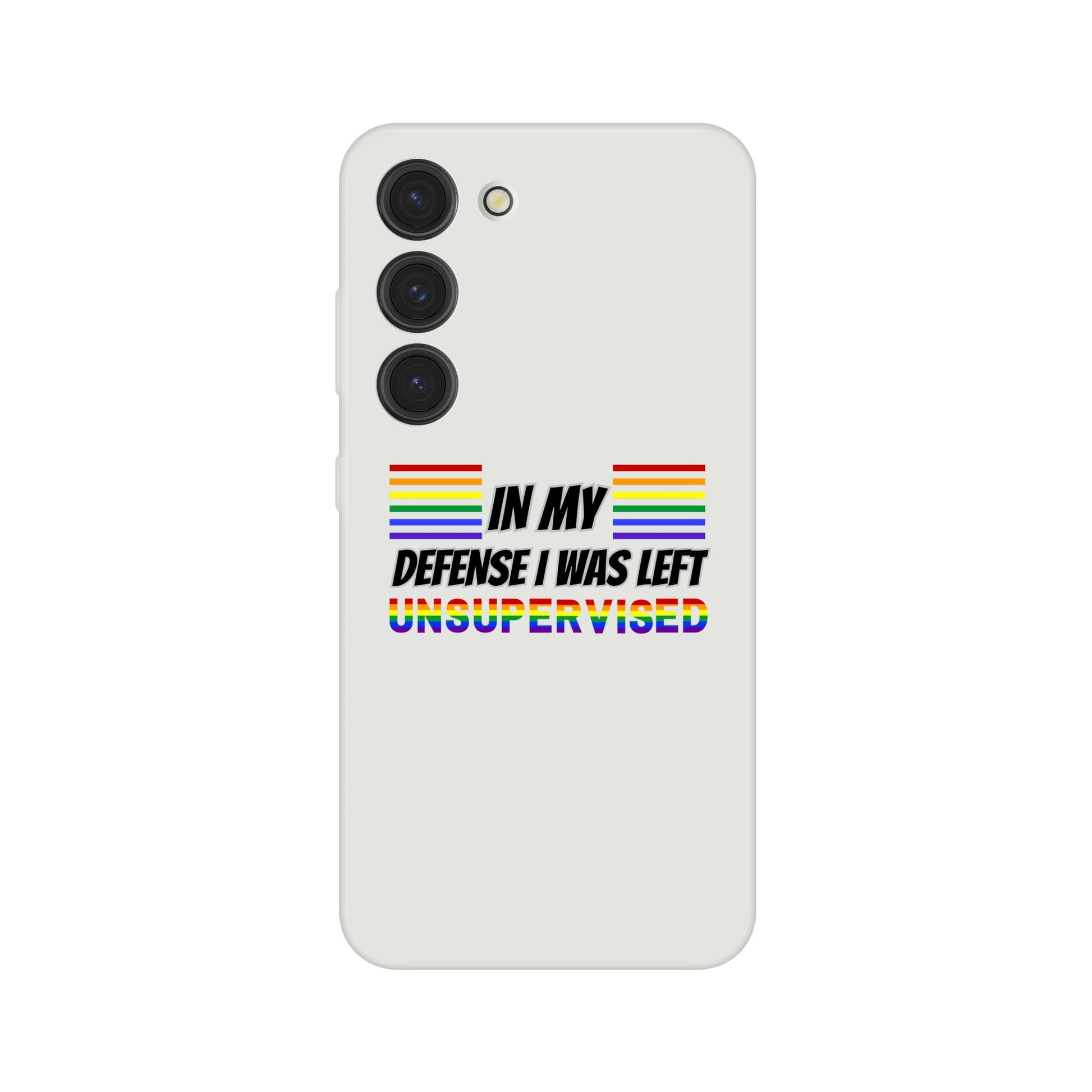 Phone Case - In My Defence - IPhone Case - Samsung Case - Clear - Flexi - Bio - Slim - Tough - LGBTQIA+ Mobile Phone Cases