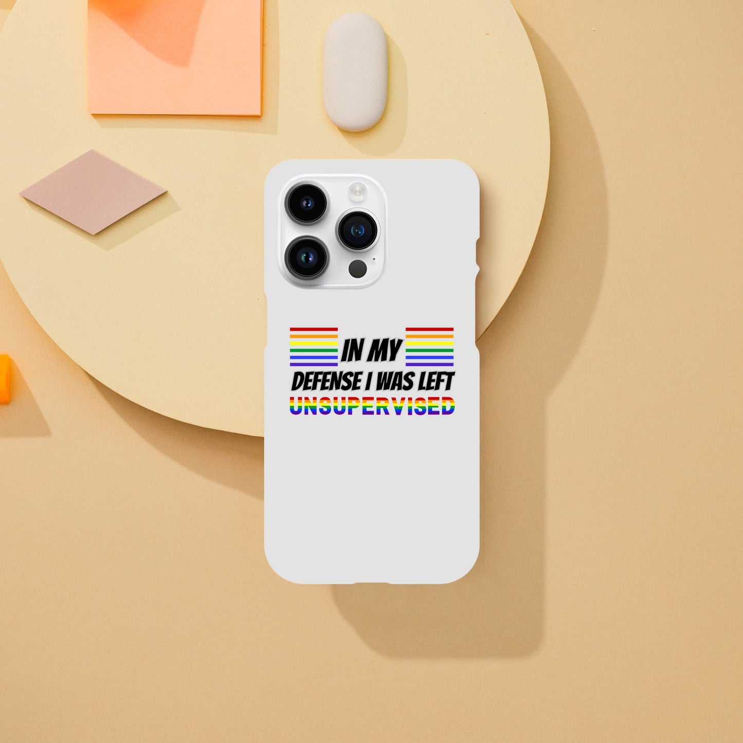 Phone Case - In My Defence - IPhone Case - Samsung Case - Clear - Flexi - Bio - Slim - Tough - LGBTQIA+ Mobile Phone Cases