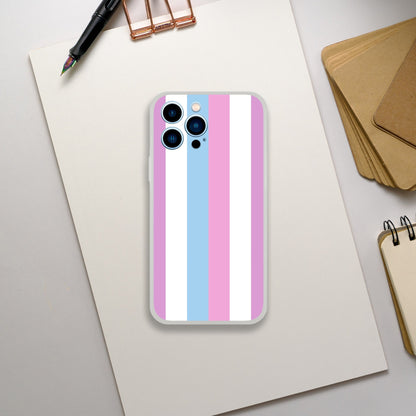 Mobile Phone Case - Bi-Gender Pride Flag Flexi Phone Case - LGBTQIA+ Queer