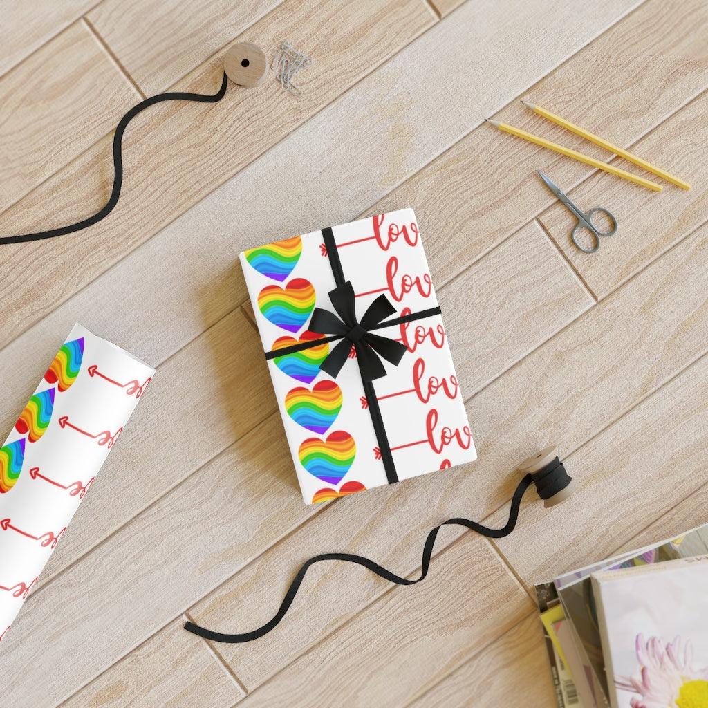 Wrapping Paper - Cupid Love - Gift Wrapping Paper Roll