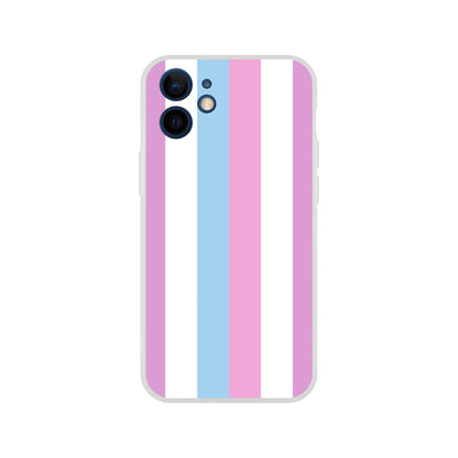 Mobile Phone Case - Bi-Gender Pride Flag Flexi Phone Case - LGBTQIA+ Queer