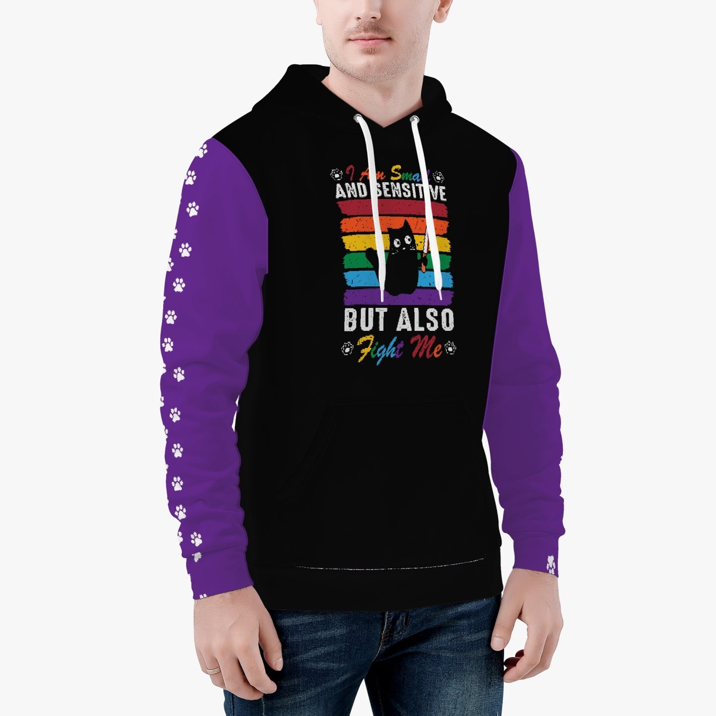 LGBTQIA+ Queer Fight Me Hoodie