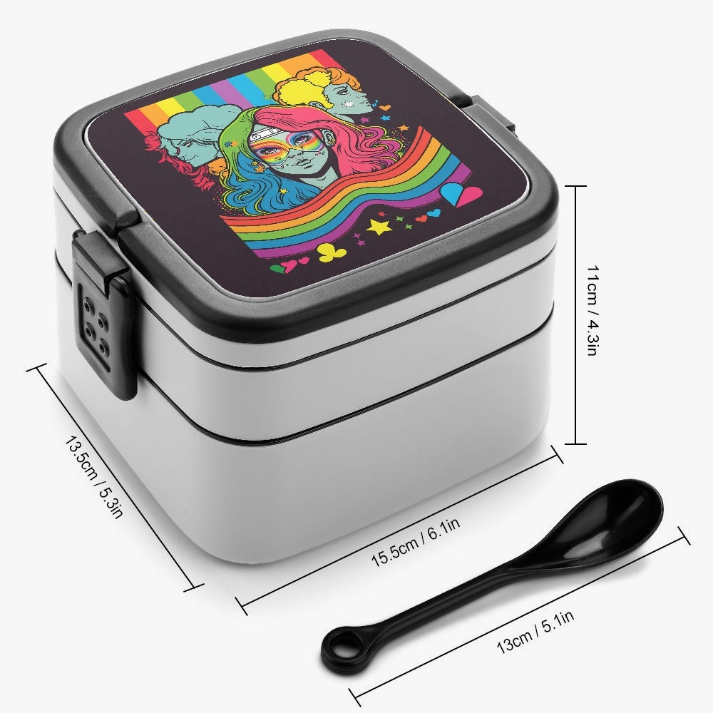 LGBTQIA+ Queer Pride Power Princesses Lunch Box