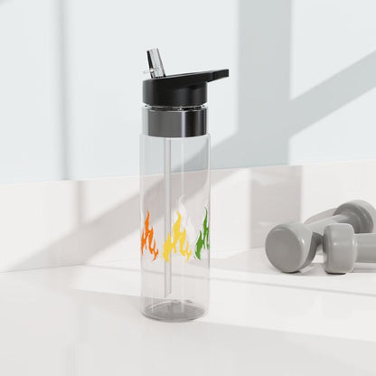 Drink Bottle - Pride Flame Sports Bottle