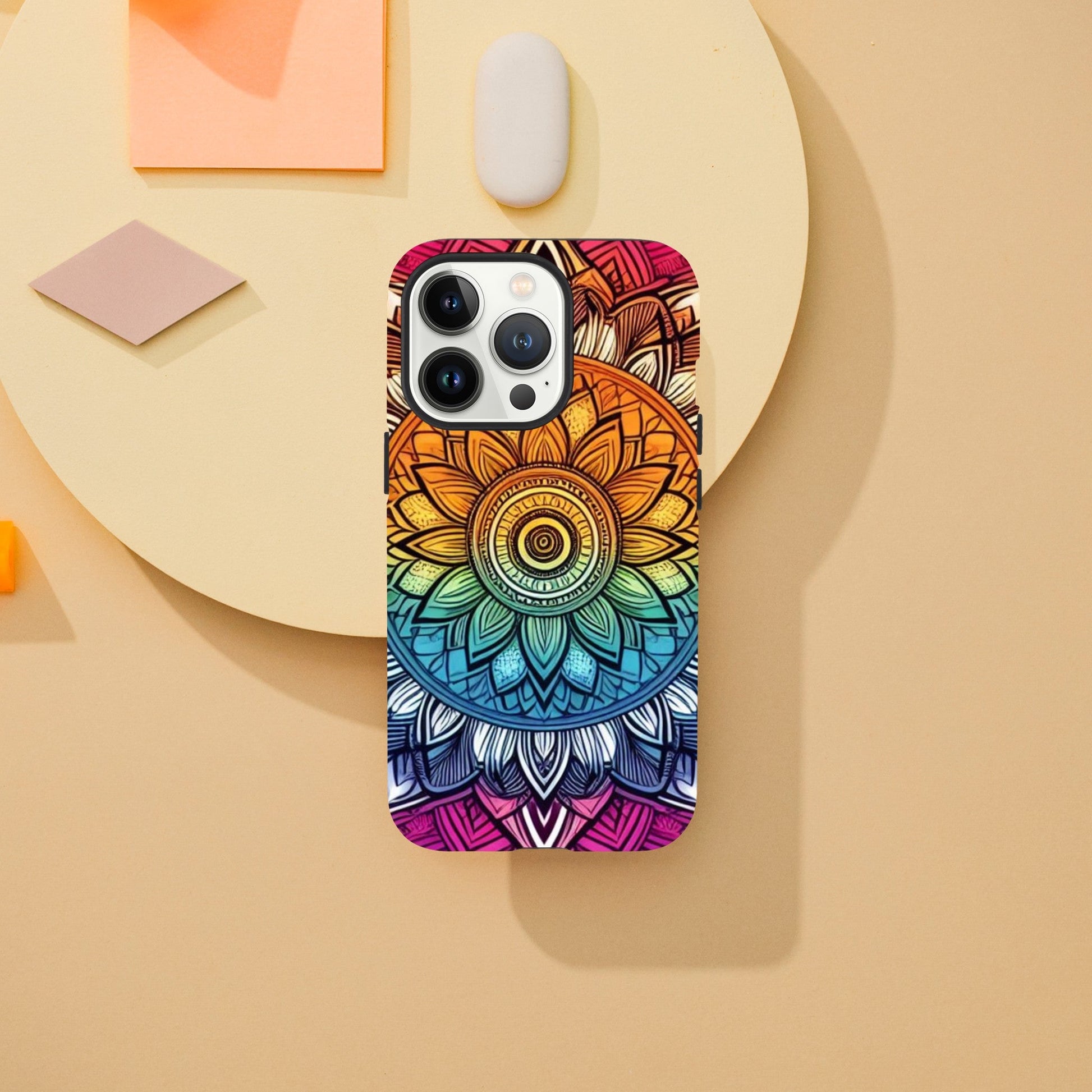 Mobile Phone Cases - Tribal Pride Drum - IPhone Case - Samsung Case - Clear - Flexi - Bio - Slim - Tough - LGBTQIA+ Mobile Phone Cases