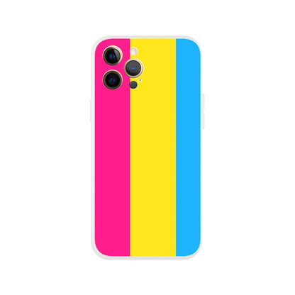 Mobile Phone Case - Pan Pride Flag Flexi Phone Case - LGBTQIA+ Queer