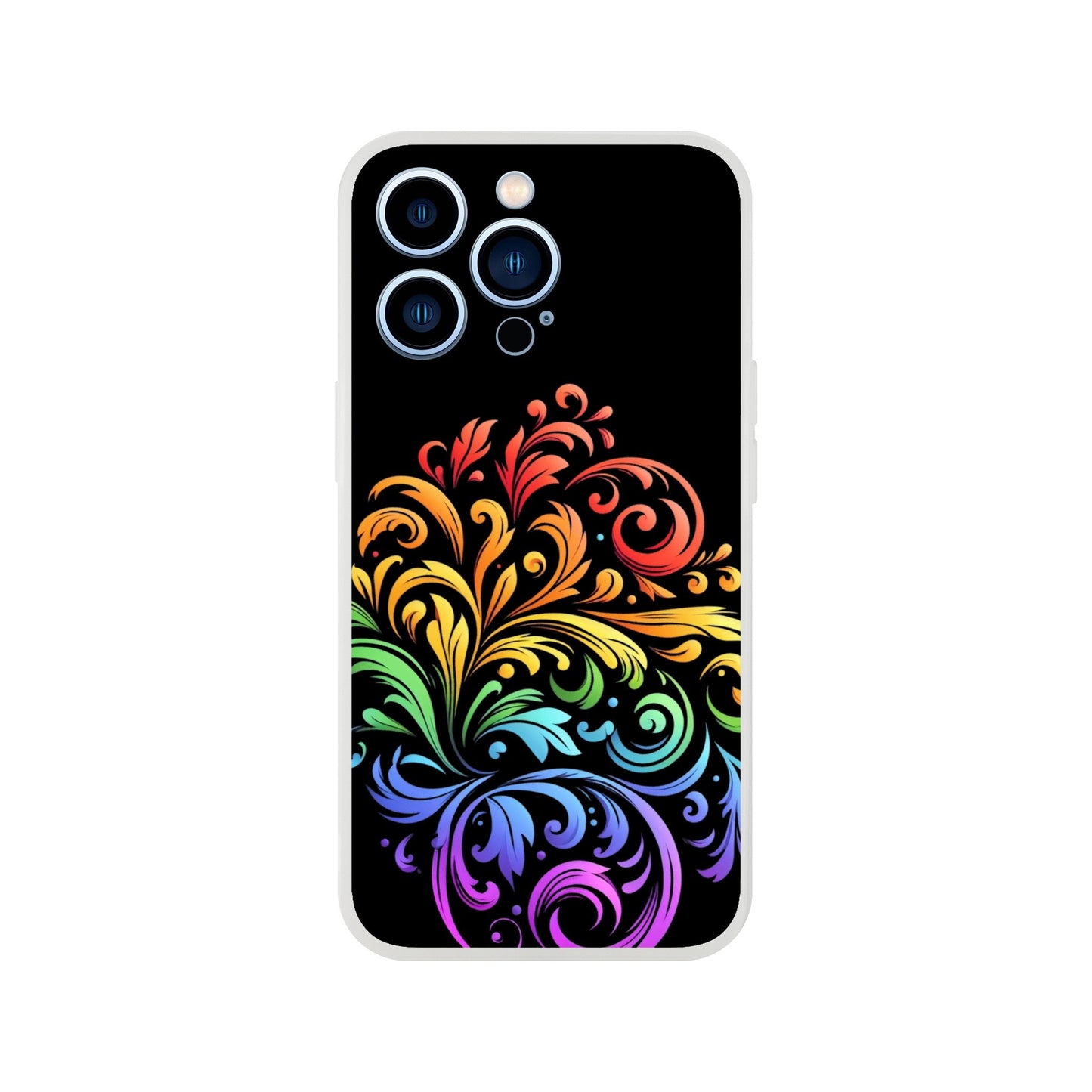 Mobile Phone Case - Pride Ferns- IPhone Case - Samsung Case - Clear - Flexi - Bio - Slim - Tough - LGBTQIA+ Mobile Phone Cases