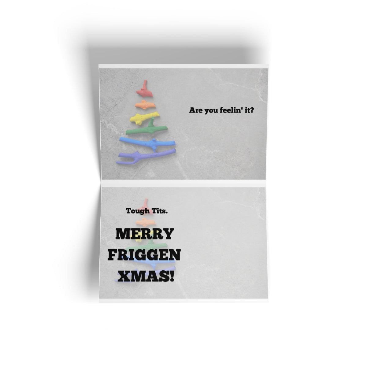 Greeting Card - About To Get Festive Greeting Card