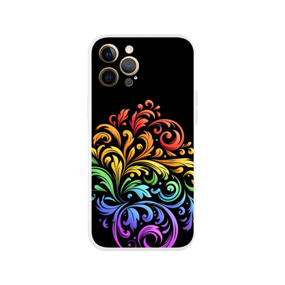 Mobile Phone Case - Pride Ferns- IPhone Case - Samsung Case - Clear - Flexi - Bio - Slim - Tough - LGBTQIA+ Mobile Phone Cases