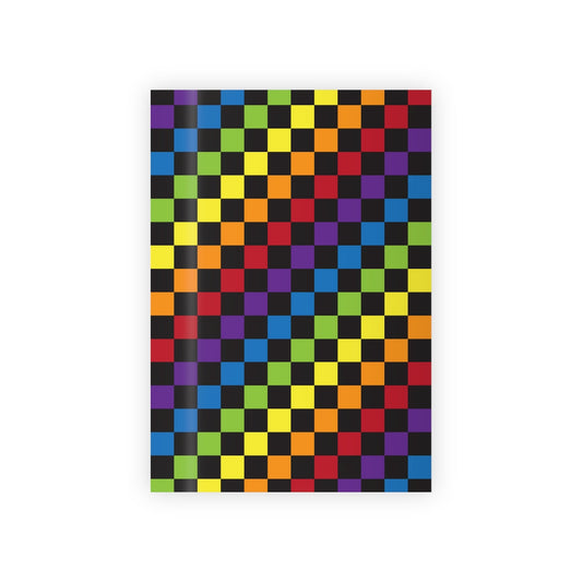 Wrapping Paper - Pride Checkerboard - Gift Wrapping Paper Roll