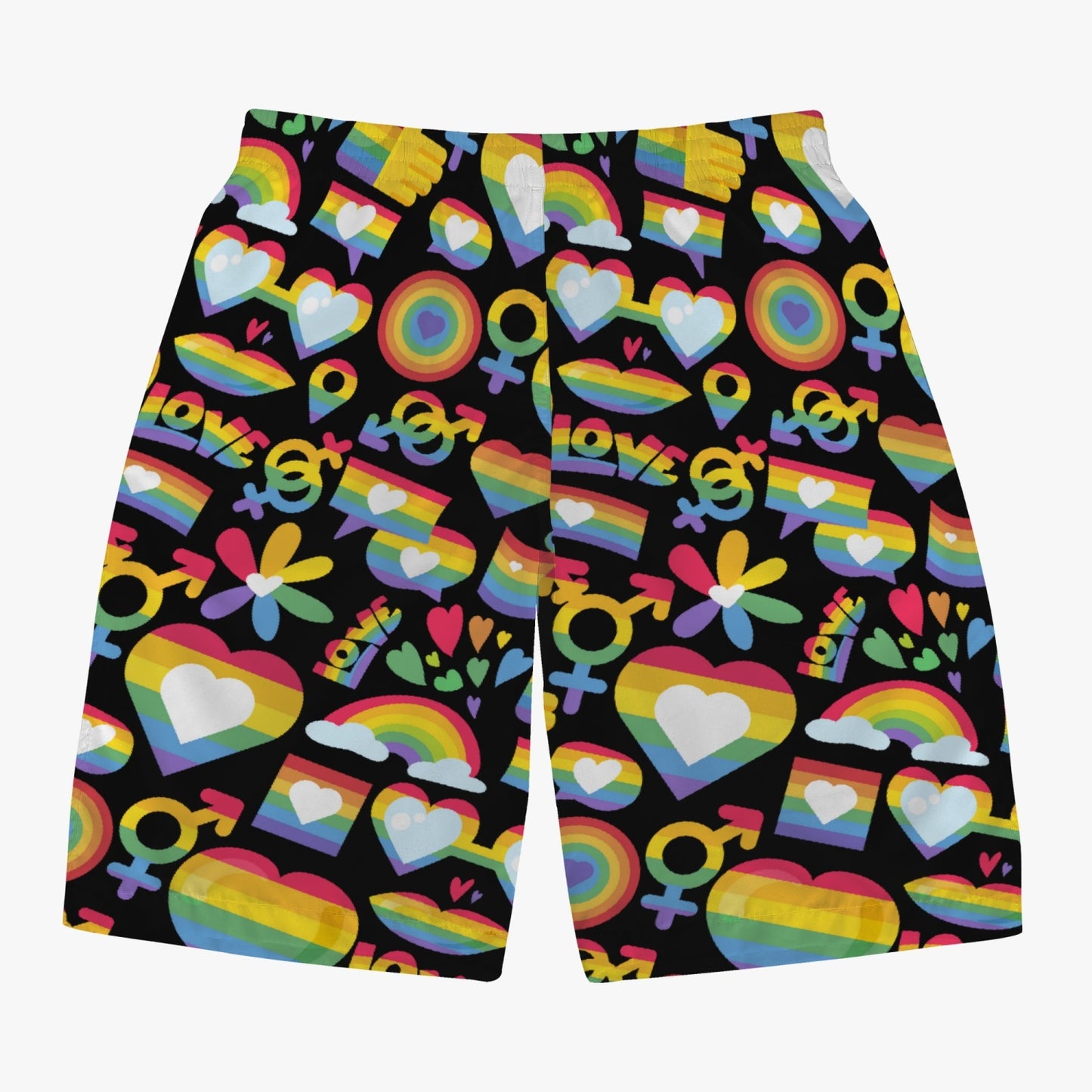 LGBTQIA+ Queer Pride Sassy Pants Boardshorts