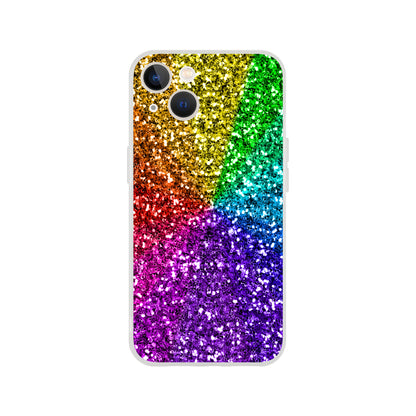 Mobile Phone Case - Pride Glitter Flexi Phone Case