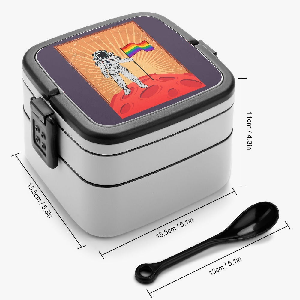 LGBTQIA+ Queer Astrobox Double-layer Lunch Box