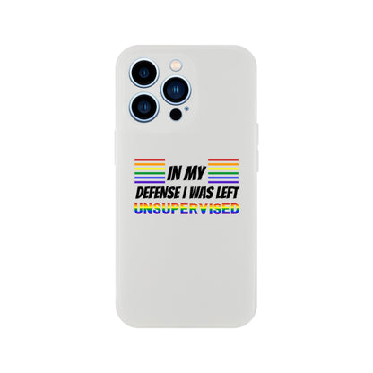 Phone Case - In My Defence - IPhone Case - Samsung Case - Clear - Flexi - Bio - Slim - Tough - LGBTQIA+ Mobile Phone Cases