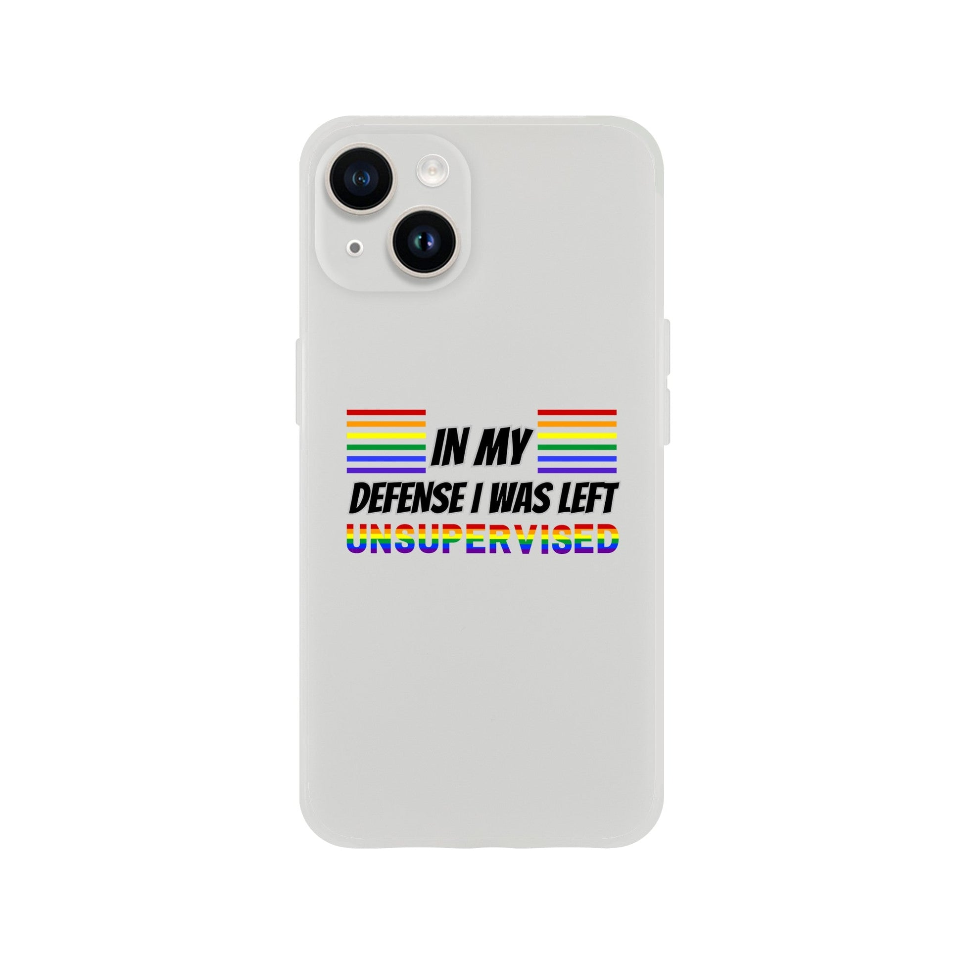 Phone Case - In My Defence - IPhone Case - Samsung Case - Clear - Flexi - Bio - Slim - Tough - LGBTQIA+ Mobile Phone Cases