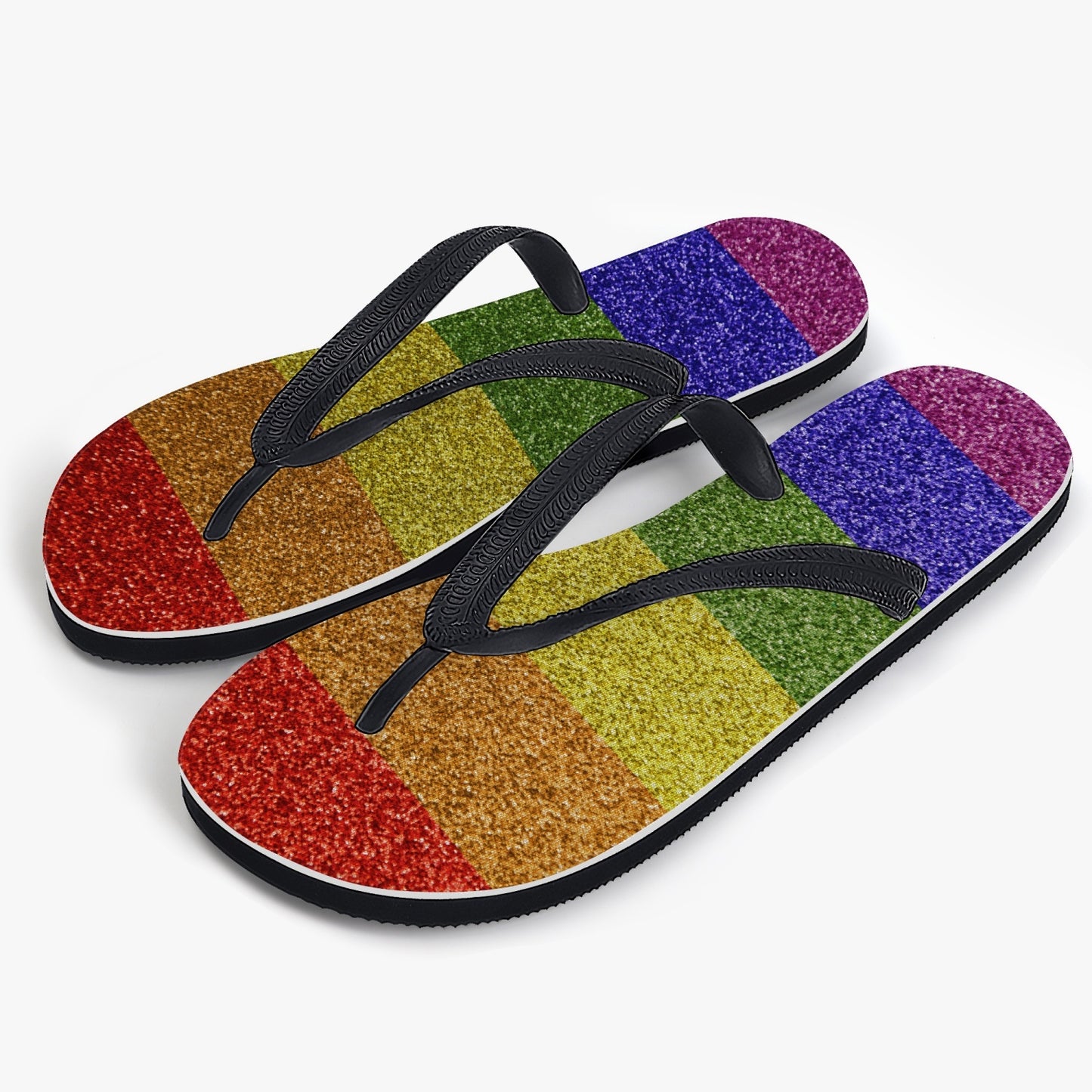 LGBTQIA+ Queer Glitter Pride Thongs