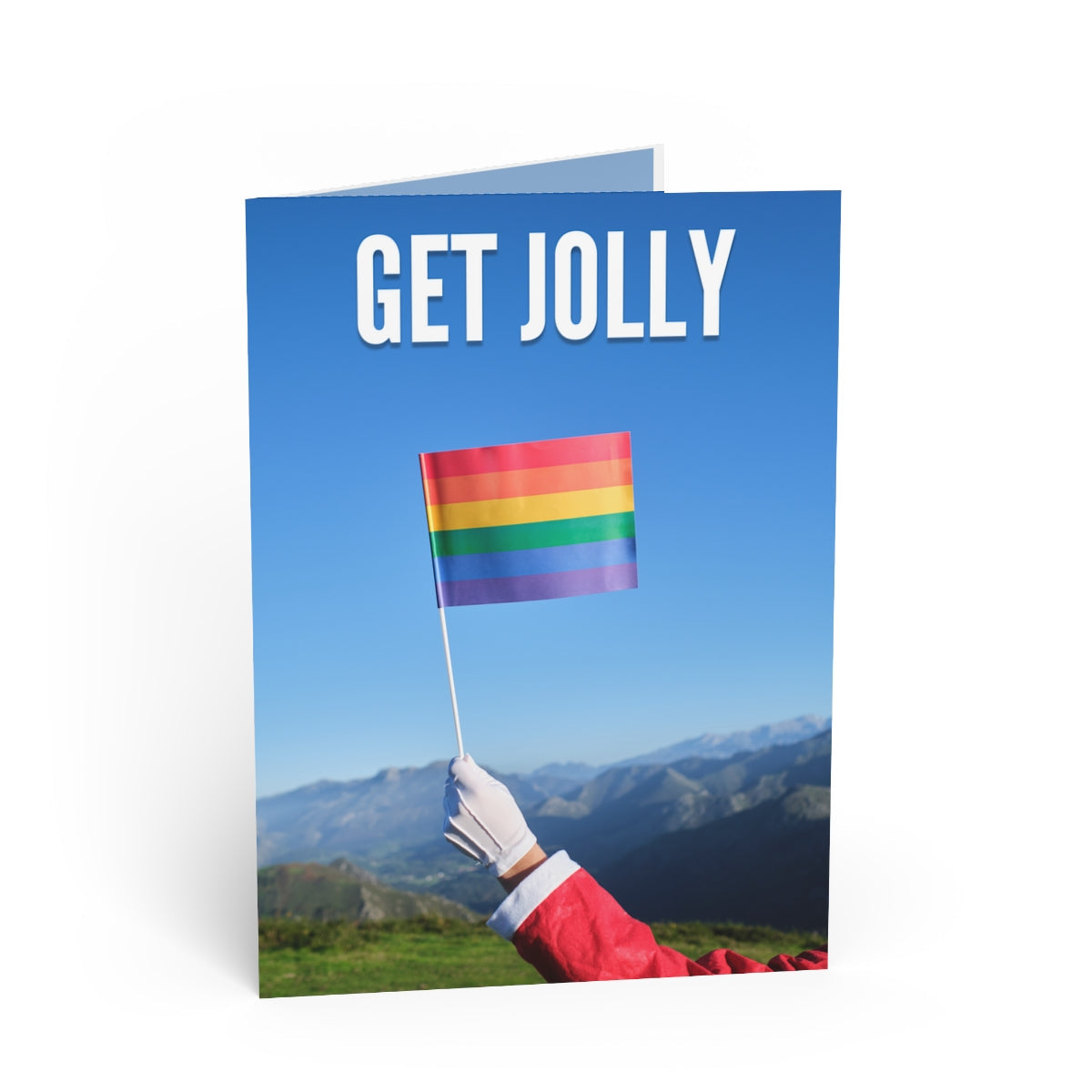 Greeting Card - Get Jolly Greeting Card