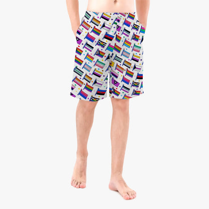 LGBTQIA+ Queer Pride Flag Boardshorts